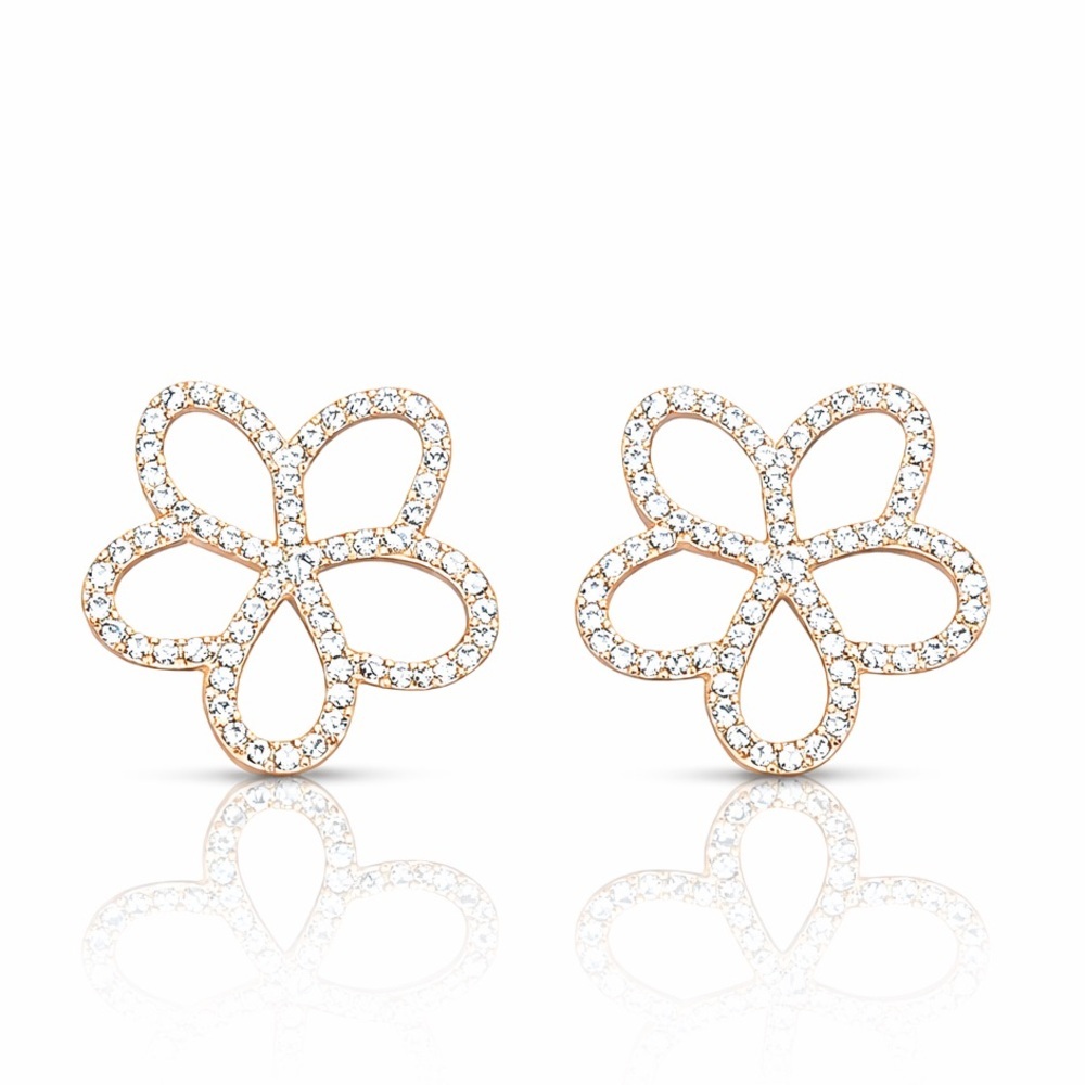 ⚜️ Gold Floral Earrings